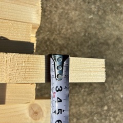 格安木材【1本150円】35本　DIY 型枠　フェンス　リフォーム　イノベの画像