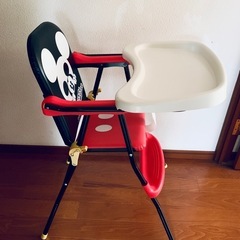 廃盤 希少 KATOJI ミッキーマウス　ベビー椅子　ベビーイス　ベビーいす　ベビーラック　ベビーチェア　②の画像