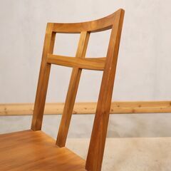 TIME&STYLE(タイムアンドスタイル)のJOBIM(ジョビン)ウォールナット材サイドチェア 2脚セットです。シンプルでナチュラルモダンなダイニングチェアはリビングなどのサイドチェアにも♪の画像