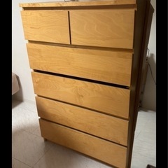 【0円】IKEA　洋服タンスの画像