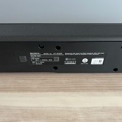 SONY Bluetooth サウンドバー　HT-S100Fの画像