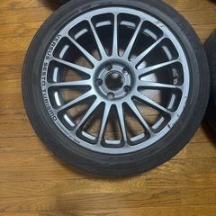 17インチ スタッドレスタイヤ付きホイール215/45/17 pcd100 5穴の画像