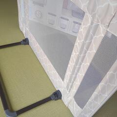 【美品】おくだけとおせんぼ　ベビーゲートの画像