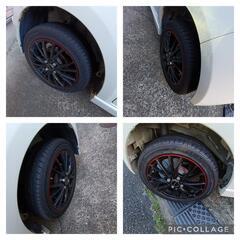 ムーヴConteパールホワイト乗って帰れるの画像
