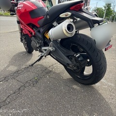 ドゥカティモンスター６９６　車検長い！の画像