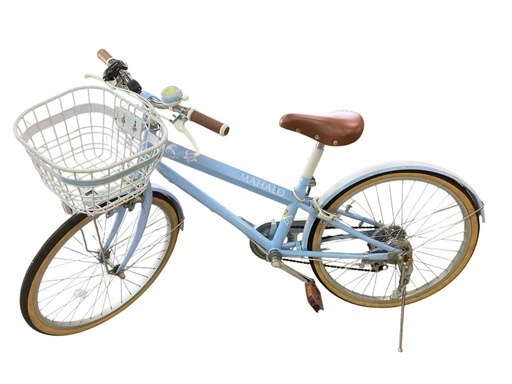 22型 子供用自転車 マハロ ジュニア(グリーン/外装6段変速） 自転車