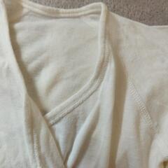 新生児　短肌着2枚の画像