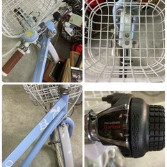 22型 子供用自転車 マハロ ジュニア(グリーン/外装6段変速） 自転車の画像