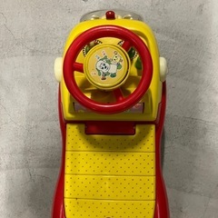 押し手付乗用 ワンワンとうーたんらくらくキャスター　手押し車の画像