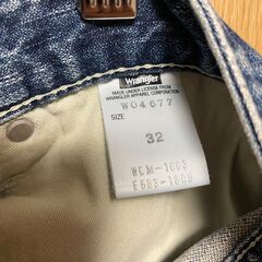 Wrangler（ラングラー）ダメージドデニム ハーフパンツ 半ズボン 短パンの画像