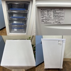 I723 🌈 ジモティー限定価格！ 2023年製♪ Abitelax 冷凍庫 (83L) ⭐ 動作確認済 ⭐ クリーニング済の画像