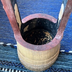 竹筒　二重切　花器の画像