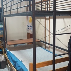 アイアンロフトベッド の画像
