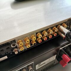 中古 AVアンプ Panasonic SA-XR10 リモコン付き 出音OK デジタルアンプの画像