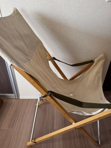 スノーピークTake!チェア ロング 2つ（2つとも穴あり」）