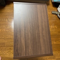3段カラーボックス(ブラウン)の画像
