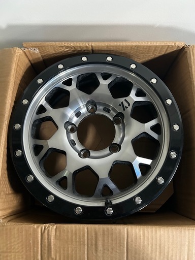 ジムニー　MLJ エクストリーム XJ04 グロスブラック　ホイール4本セット