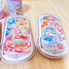 ★ 7/27 . 28 . 8/7 お取引限定 ★ プリキュア お弁当 お箸セットの画像