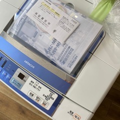 【実動品】日立 全自動電気洗濯機 BM-7MV 95L 7kg 2011年式の画像