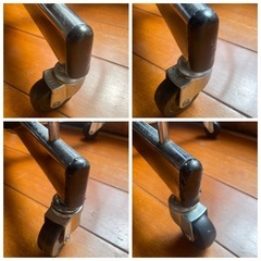 ヴィンテージ スツール 高さ調整機能・台車付き  の画像