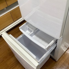 SHARP シャープ 2ドア冷蔵庫 SJ-D14D-W 2018年製【トレファク 川越店】の画像