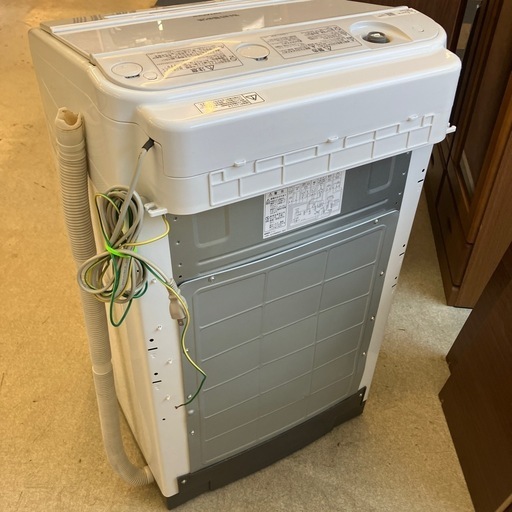 H2507-336 HITACHI 洗濯機 BW-V70CE6 7.0kg 2018年製 動作確認済み キズ汚れ有り