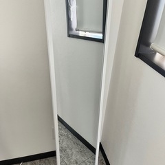 未使用　ニトリ　ドアにかけられる鏡の画像