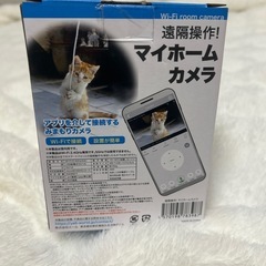 遠隔操作 マイホームカメラの画像