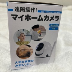 遠隔操作 マイホームカメラの画像