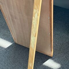 店頭引き渡し 中古 永井興産 シンプルスタンドミラー 鏡 姿見鏡 家具 の画像