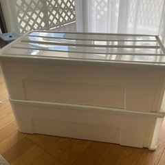 衣装ケース　引き出し　2個セットの画像