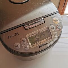 中古 炊飯器 5合炊き National SR-DH10H 2006年の画像