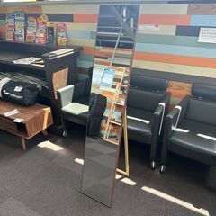 店頭引き渡し 中古 CAINZ カインズ スタンドミラー 30 鏡 姿見鏡 家具の画像