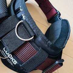 仮枠袋丸底墨坪・鑿差付　ＥＭ−０５【コヅチ 釘袋 腰袋 工具袋 ツールサック スミツボケース ノミサシ バックスリット エボリューション 大工 仮枠】安全帯胴ベルト セットの画像