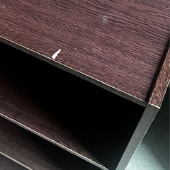 カラーボックス　木目　ブラウンの画像