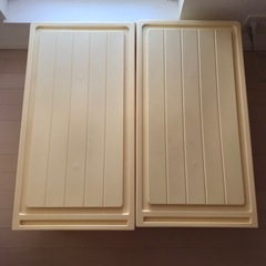 クリアケース　黄色2個セットの画像