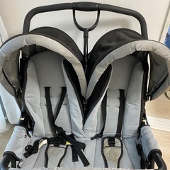 グレコ　双子用ベビーカー　の画像