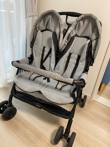 グレコ　双子用ベビーカー　