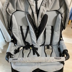 グレコ　双子用ベビーカー　の画像