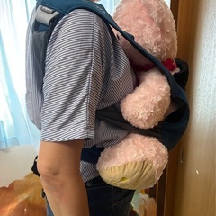 ピジョン 抱っこ紐 caboo dx go カブー デラックスゴーブルー 6か月~の画像