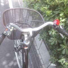 電動26インチ 税別￥45.273- 新基準ヤマハパスナチュラ　良品8.7Ah 電動自転車　３ヶ月保証　ブラウン727の画像