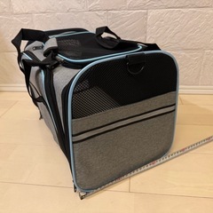 【新品未使用】【猫用キャリーバッグ】折りたたみ・拡張可能タイプ　キャリーケースの画像