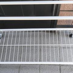 スチールハンガー白の画像