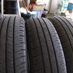 訳あり無料　155/65R14 ４本　ダンロップの画像