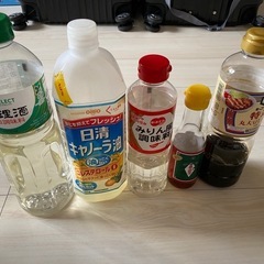 洗剤と調味料の画像
