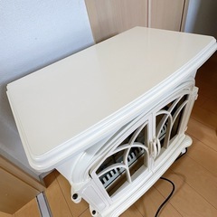 ワイド暖炉型ファンヒーター(NI アイボリー)の画像