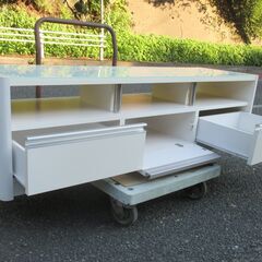 ◆ガラストップ ローボード◆の画像