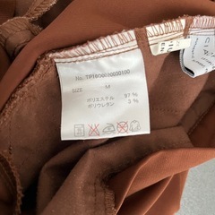  ガウチョパンツ　ブラウン　Ciaopanic   の画像