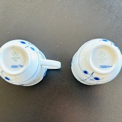 ROYAL COPENHAGEN ブルーパルメッテ　マグカップ2つセット！！の画像