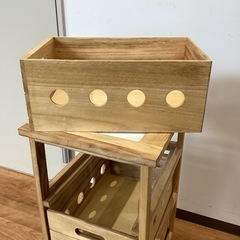 野菜ストッカー【町田市再生家具】251254の画像